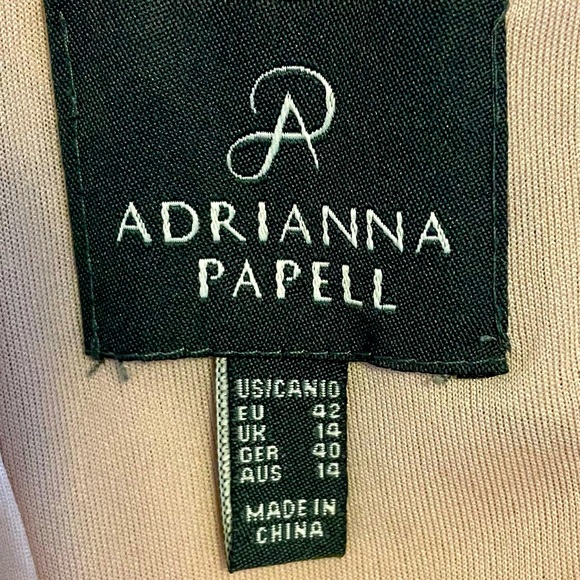 ADRIANNA PAPELL COCKTAIL DRESS - Picture 4 of 8